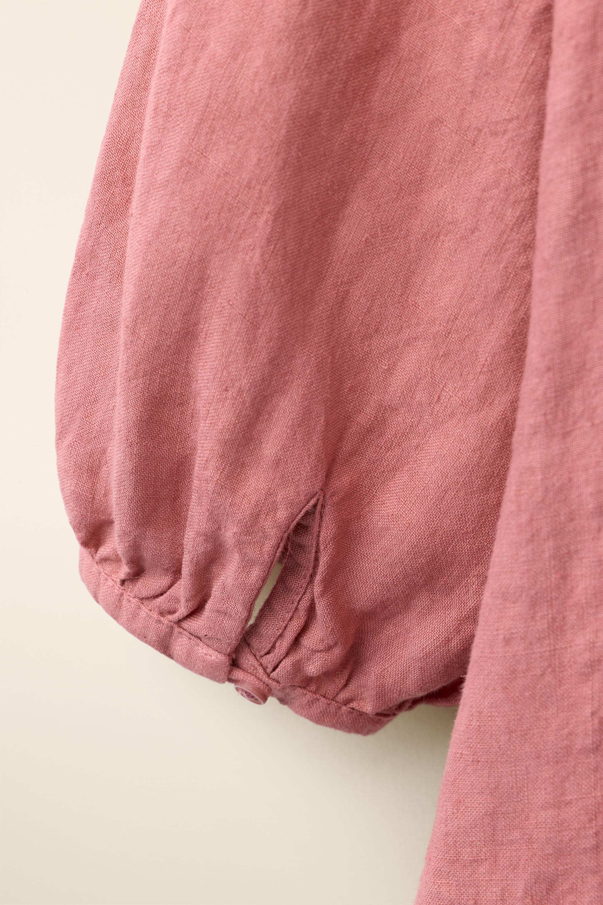 100% LINEN DRESS CREATED BY CARAMEL LONDON X ZARA